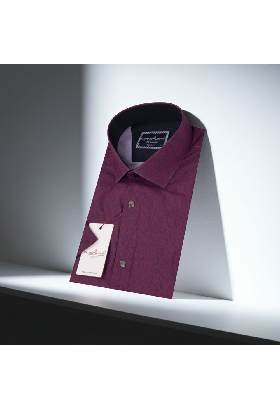 Slim Fit Kısa Kol Dijital Baskılı Desenli Erkek Gömlek 3GMK312150004 - Giovanni Fratelli