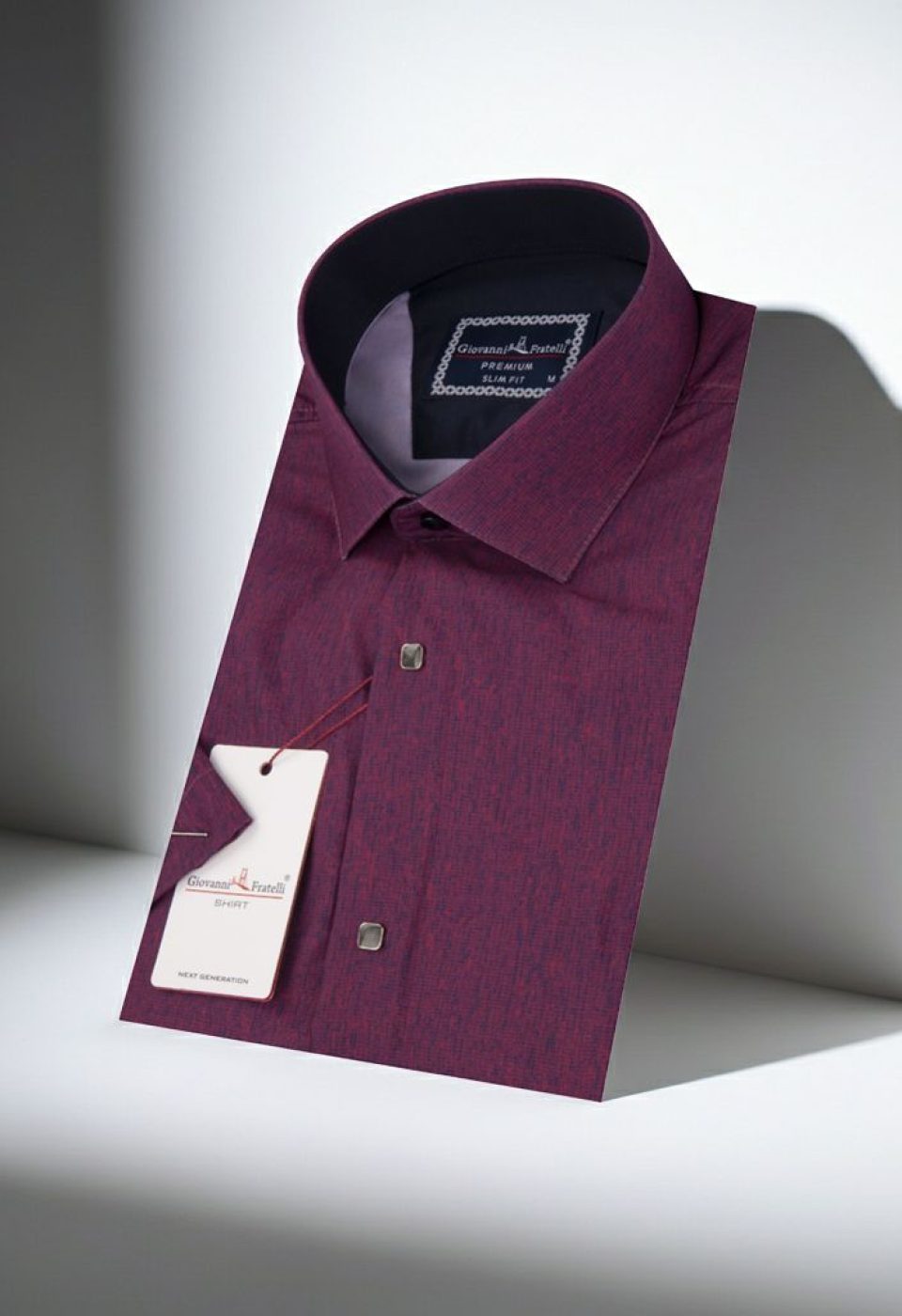 Slim Fit Kısa Kol Dijital Baskılı Desenli Erkek Gömlek 3GMK312150004