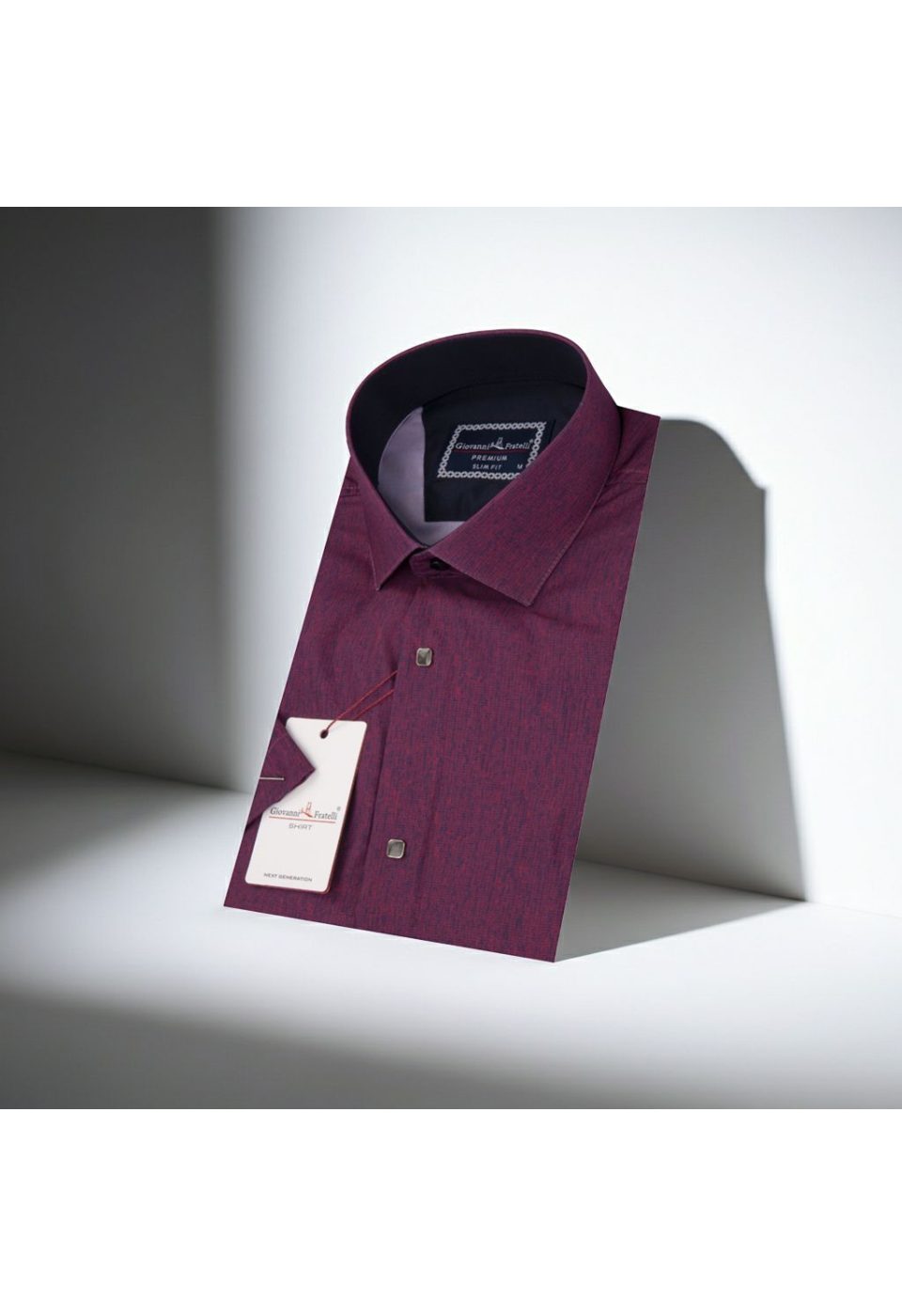 Slim Fit Kısa Kol Dijital Baskılı Desenli Erkek Gömlek 3GMK312150004 - Giovanni Fratelli