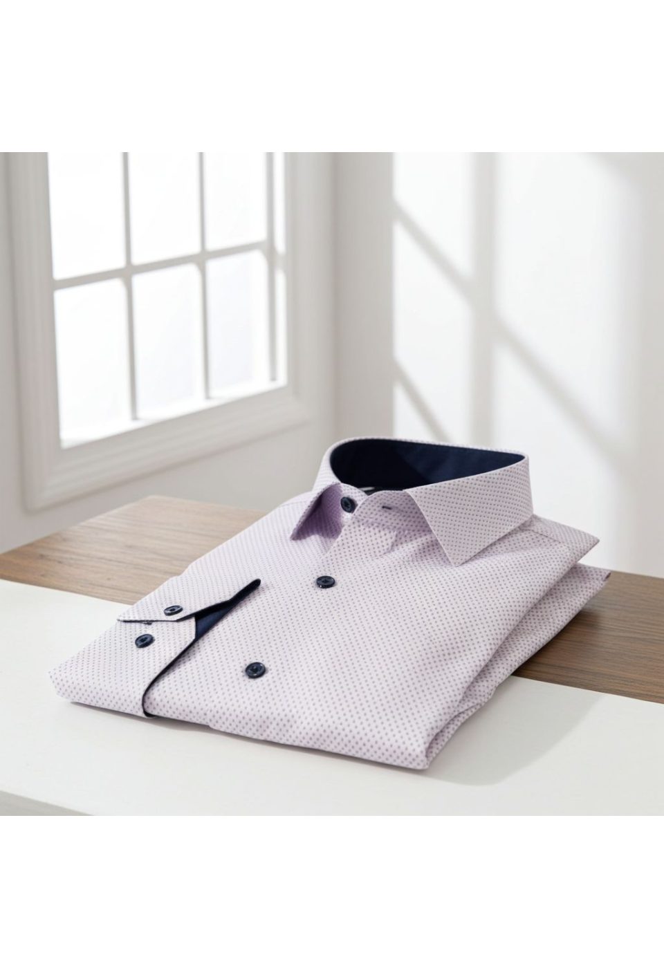 Slim Fit Uzun Kol Desenli Saten Erkek Gömlek 3GMK322150006 - Giovanni Fratelli