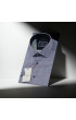 Slim Fit Kısa Kol Desenli Erkek Gömlek 3GMK312152003