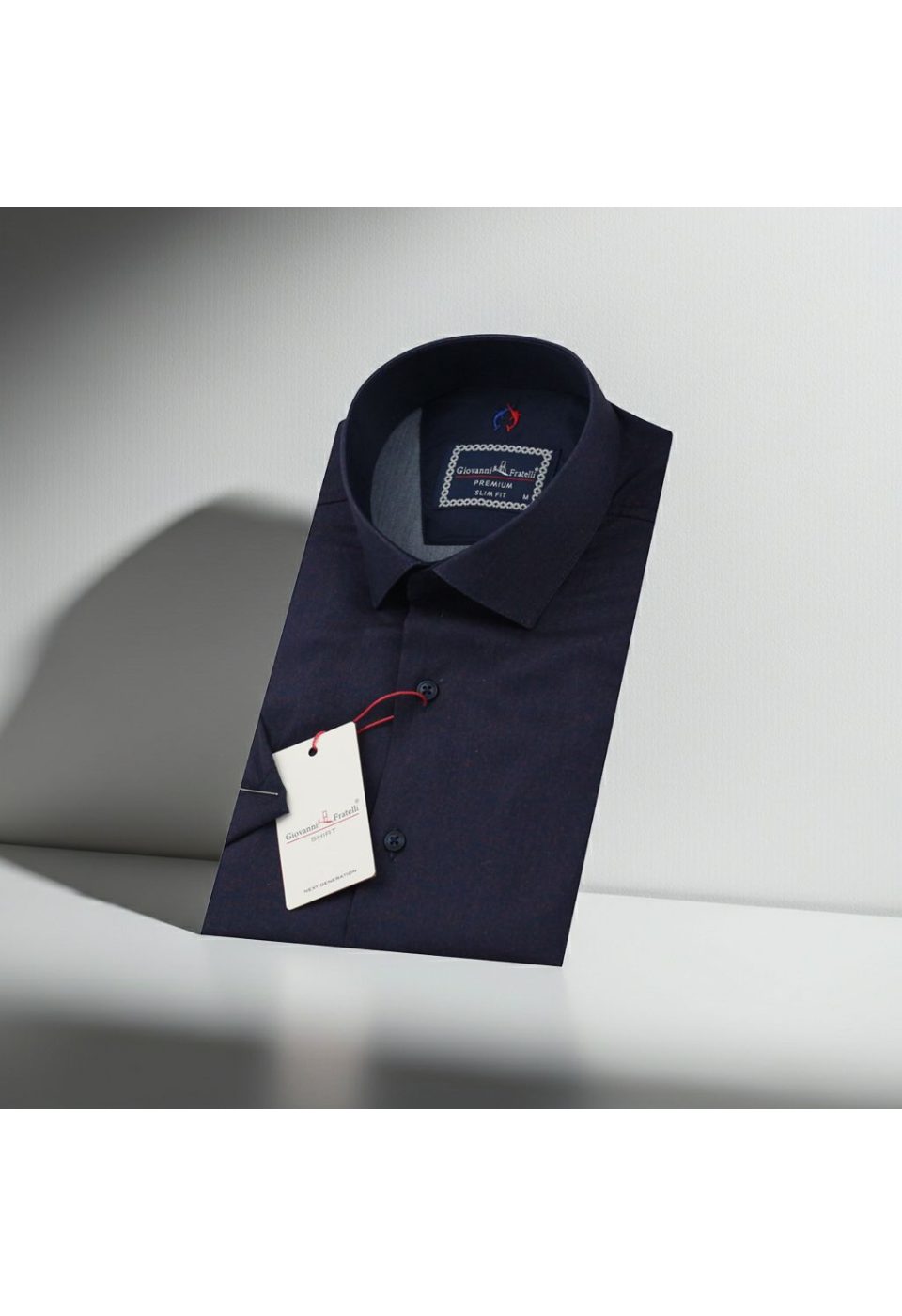 Slim Fit Kısa Kol Desenli Erkek Gömlek 3GMK312152005 - Giovanni Fratelli