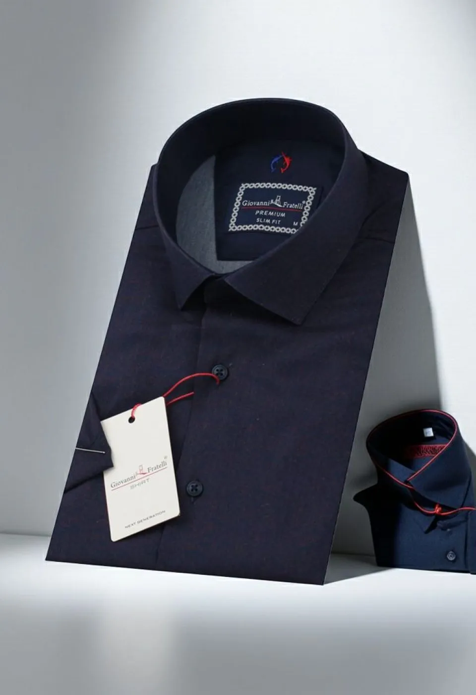 Slim Fit Kısa Kol Desenli Erkek Gömlek 3GMK312152005
