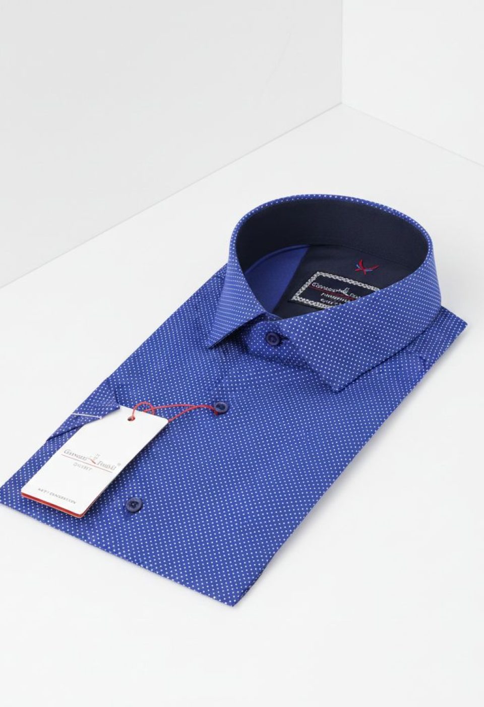Slim Fit Kısa Kol Desenli Erkek Gömlek 3GMK312156004 Slim Fit Kısa Kol Desenli Erkek Gömlek 3GMK312156004
