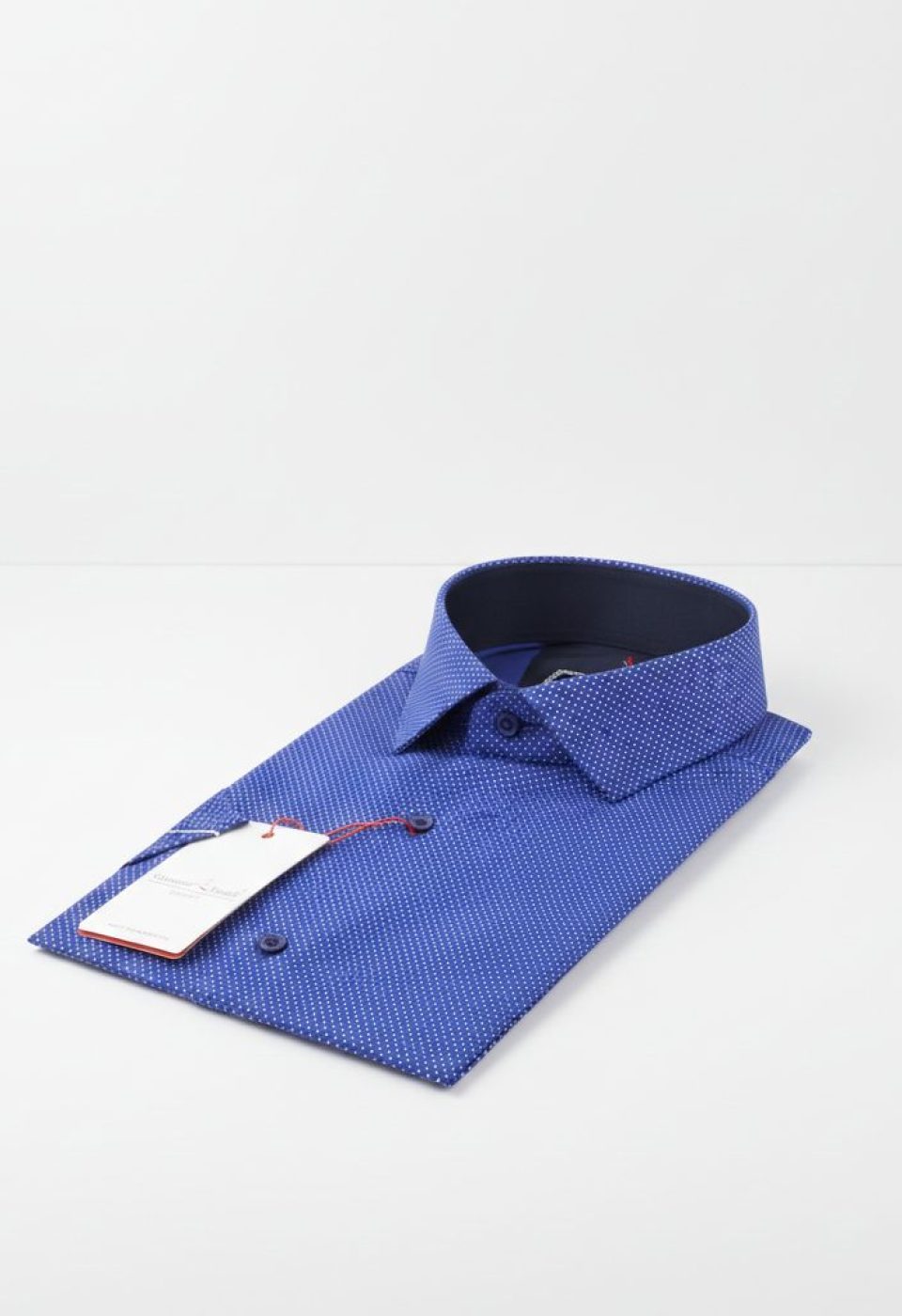 2156 CR K 004 Slim Fit Kısa Kol Desenli Erkek Gömlek 3GMK312156004 - Giovanni Fratelli