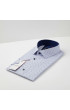 Slim Fit Kısa Kol Desenli Erkek Gömlek 3GMK312157001 Slim Fit Kısa Kol Desenli Erkek Gömlek 3GMK312157001