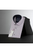 Slim Fit Kısa Kol Desenli Erkek Gömlek 3GMK312159004