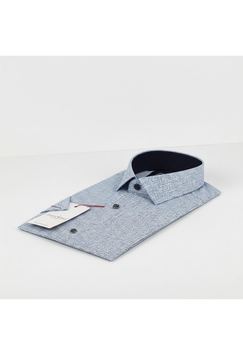 2160 CR K 002 Slim Fit Kısa Kol Desenli Erkek Gömlek 3GMK312160002 - Giovanni Fratelli
