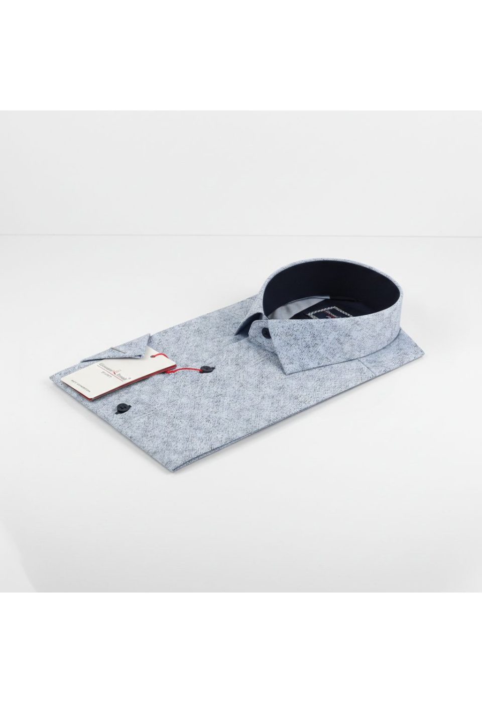 Slim Fit Kısa Kol Desenli Erkek Gömlek 3GMK312162002 - Giovanni Fratelli