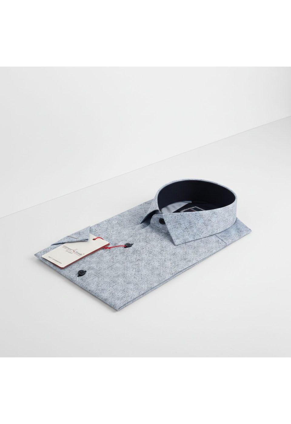 Slim Fit Kısa Kol Desenli Erkek Gömlek 3GMK312162002 - Giovanni Fratelli