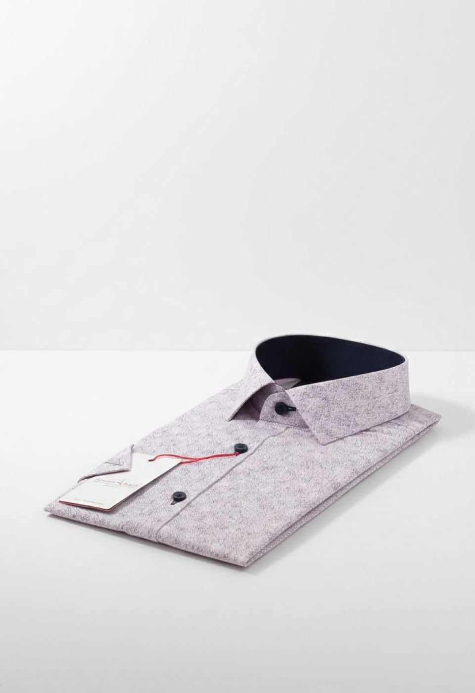 Slim Fit Kısa Kol Desenli Erkek Gömlek 3GMK312162003