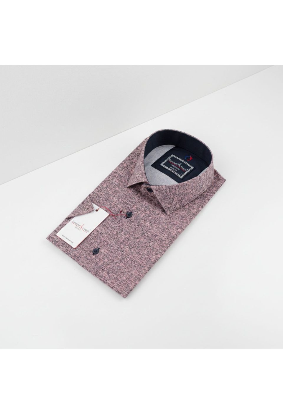 Slim Fit Kısa Kol Dijital Baskılı Desenli Erkek Gömlek 3GKM312164002 - Giovanni Fratelli