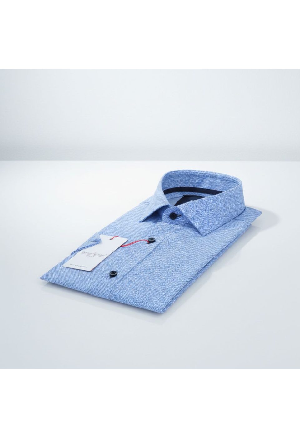 Slim Fit Kısa Kol Desenli Erkek Gömlek 3GMK312166002 - Giovanni Fratelli