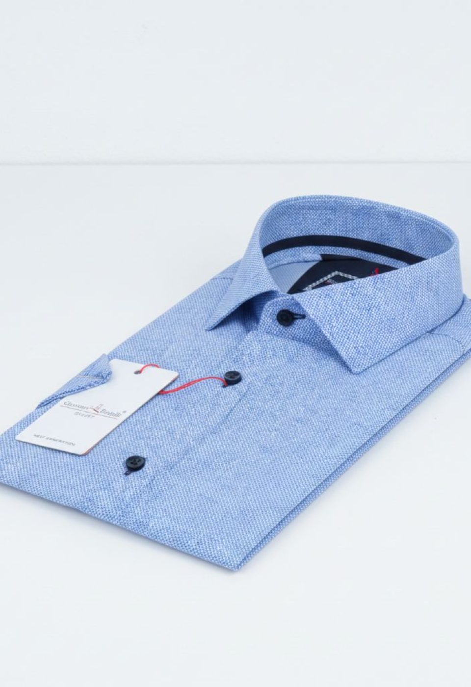 Slim Fit Kısa Kol Desenli Erkek Gömlek 3GMK312166002 - Giovanni Fratelli