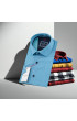 Slim Fit Kısa Kol Desenli Erkek Gömlek 3GMK312166004 Slim Fit Kısa Kol Desenli Erkek Gömlek 3GMK312166004