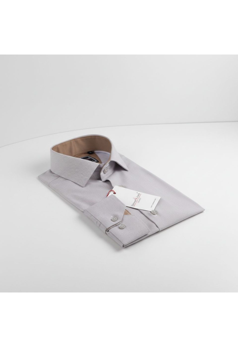 Slim Fit Uzun Kol Desenli Erkek Gömlek 3GMK312177002 - Giovanni Fratelli