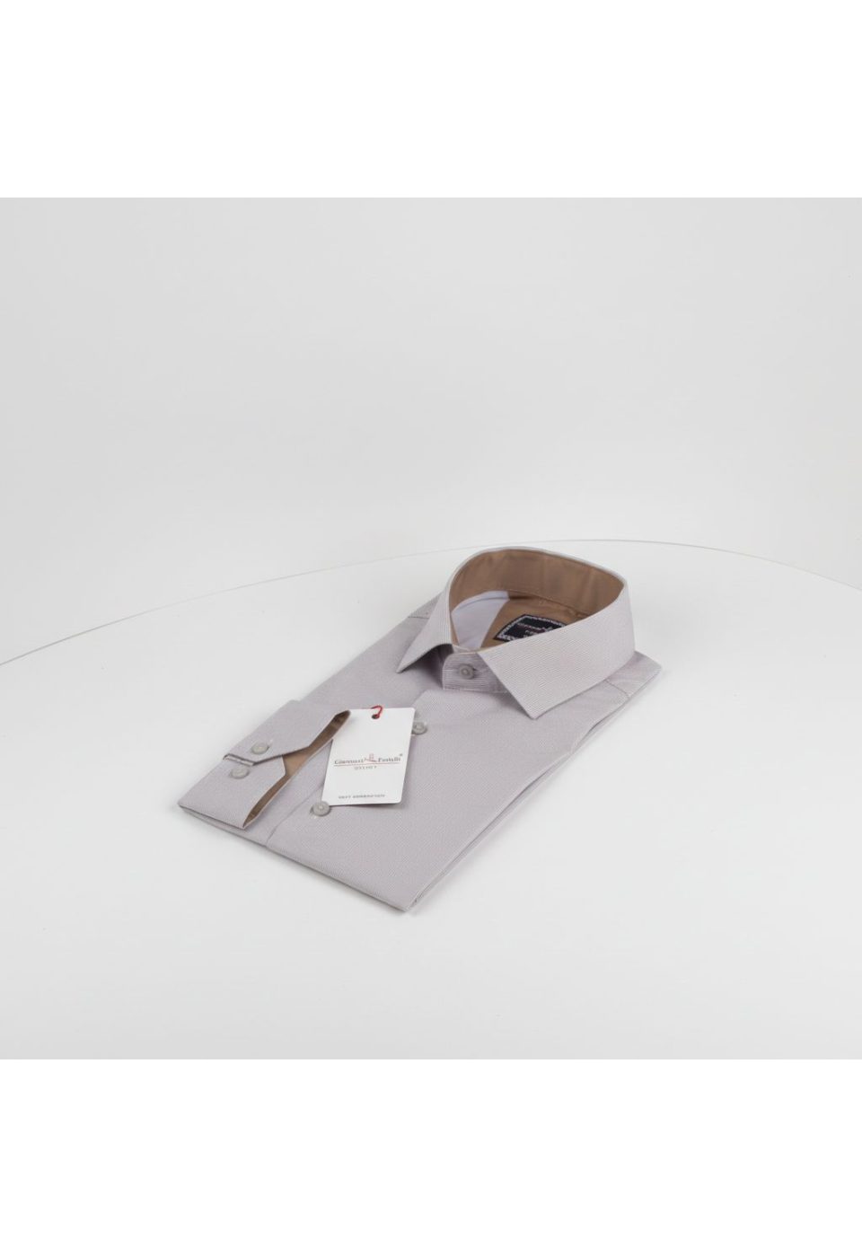 Slim Fit Uzun Kol Desenli Erkek Gömlek 3GMK312177002 - Giovanni Fratelli