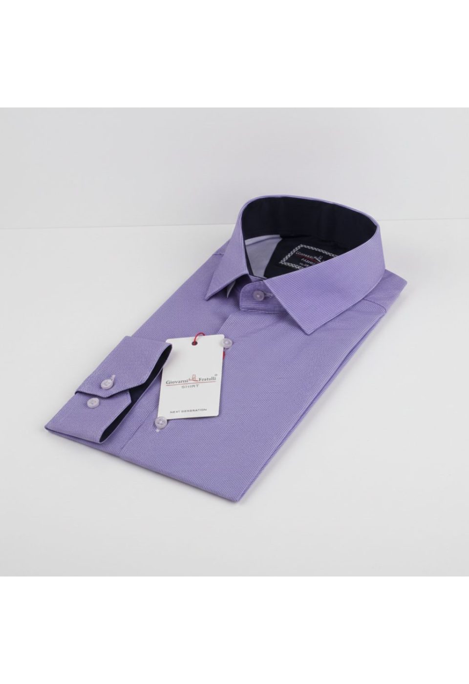 Slim Fit Uzun Kol Desenli Erkek Gömlek 3GMK312177003 - Giovanni Fratelli