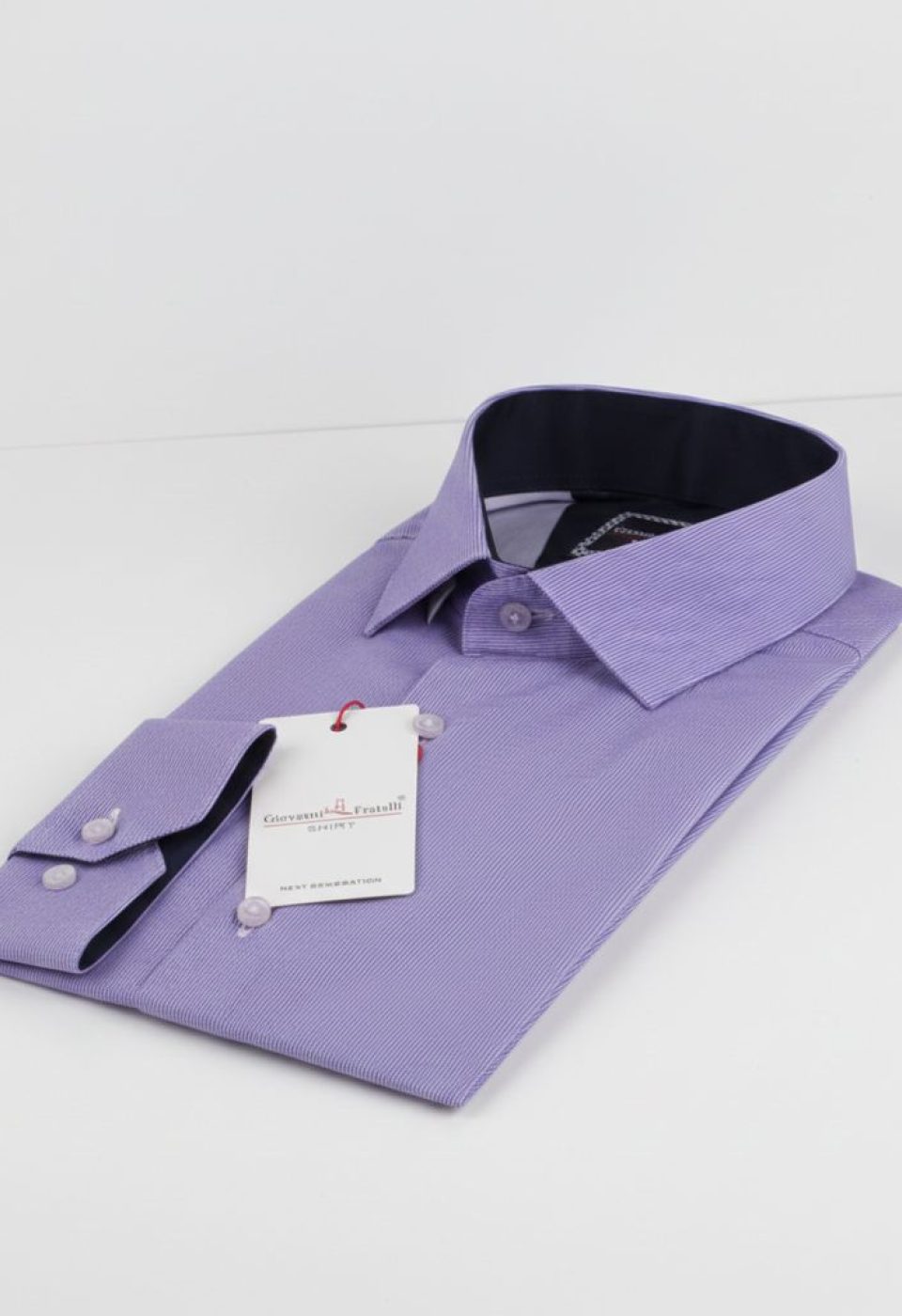Slim Fit Uzun Kol Desenli Erkek Gömlek 3GMK312177003 - Giovanni Fratelli