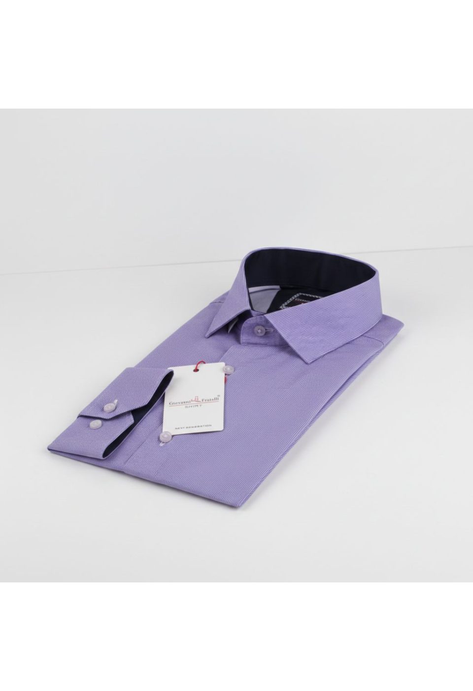 Slim Fit Uzun Kol Desenli Erkek Gömlek 3GMK312177003 - Giovanni Fratelli