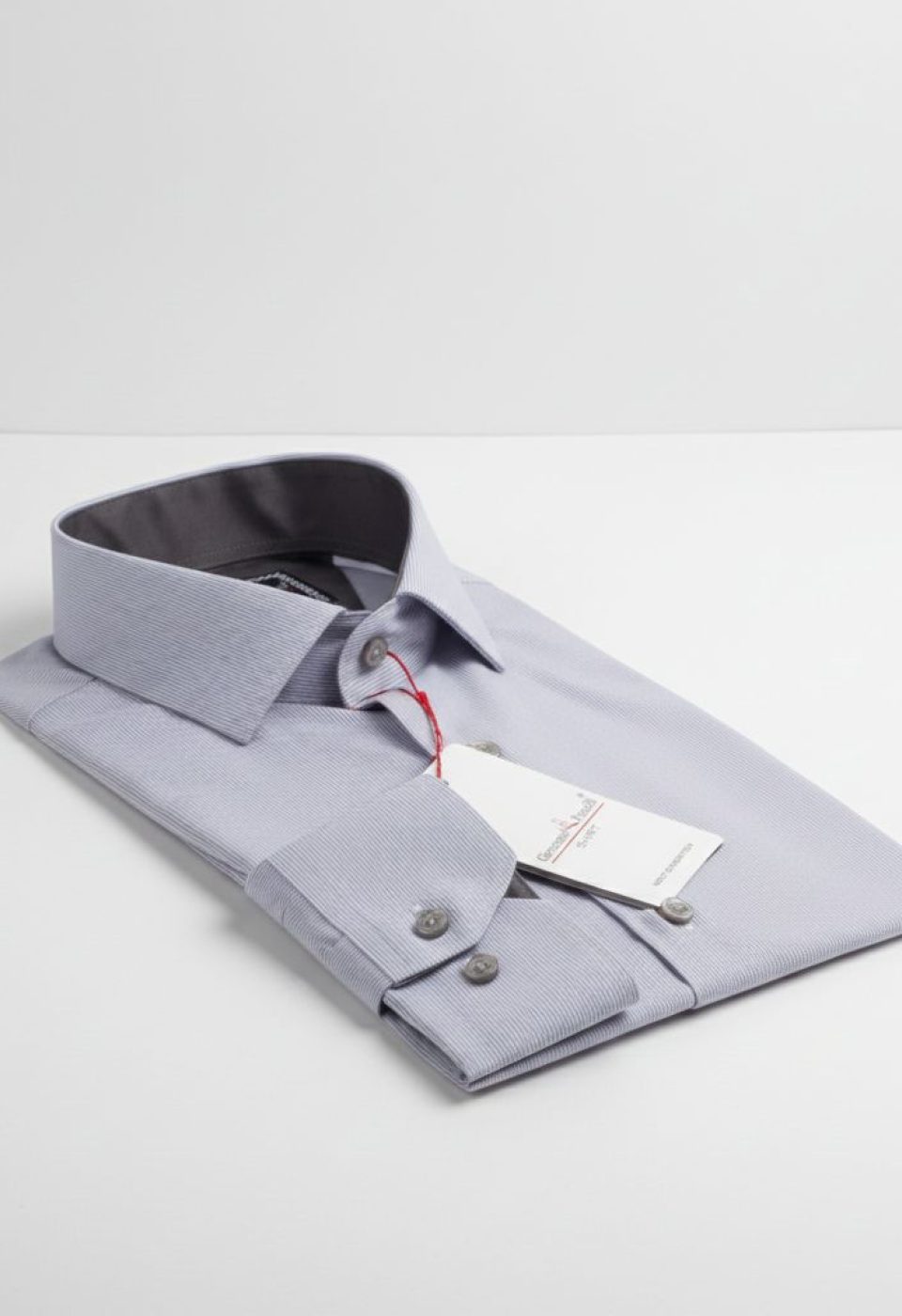 Slim Fit Uzun Kol Desenli Erkek Gömlek 3GMK312177004