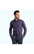 Slim Fit Uzun Kol Desenli Erkek Gömlek 3GMK312182002 Slim Fit Uzun Kol Desenli Erkek Gömlek 3GMK312182002