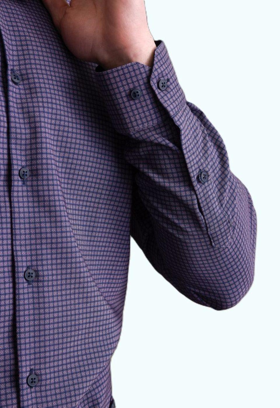 Slim Fit Uzun Kol Desenli Erkek Gömlek 3GMK312182002 - Giovanni Fratelli
