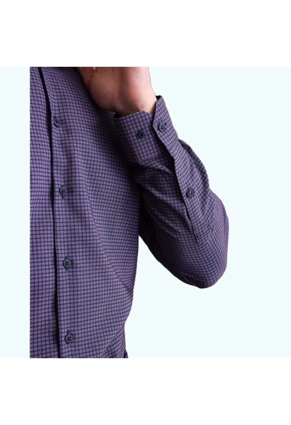 Slim Fit Uzun Kol Desenli Erkek Gömlek 3GMK312182002 - Giovanni Fratelli