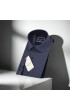 Slim Fit Uzun Kol Desenli Erkek Gömlek 3GMK312182006