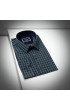 Slim Fit Uzun Kol Desenli Erkek Gömlek 3GMK316101001