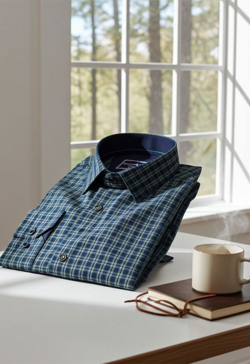 6101 CR 001 Slim Fit Uzun Kol Desenli Erkek Gömlek 3GMK316101001 - Giovanni Fratelli