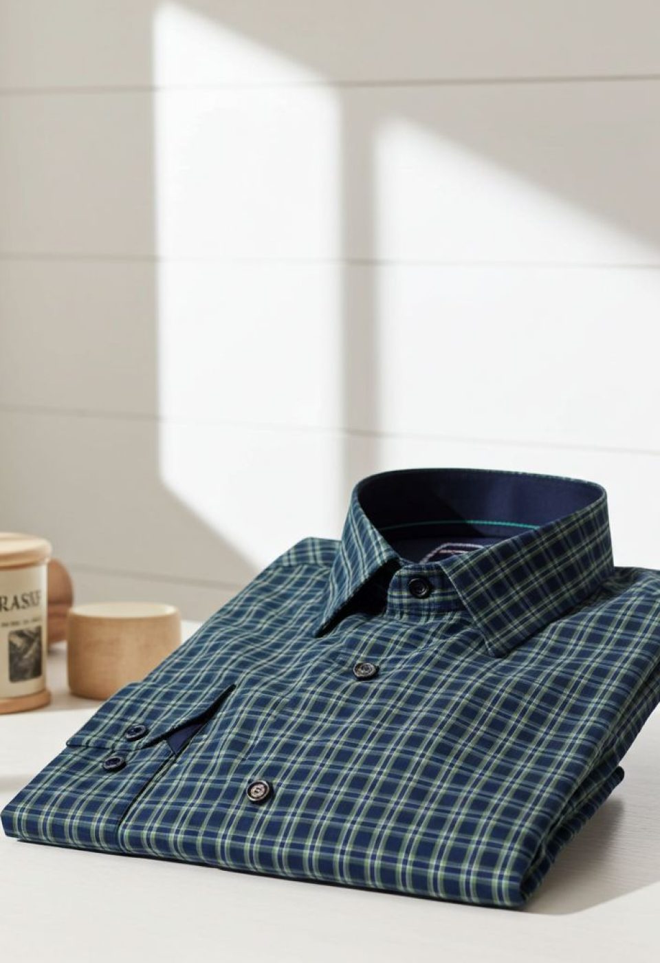 Slim Fit Uzun Kol Desenli Erkek Gömlek 3GMK316101001