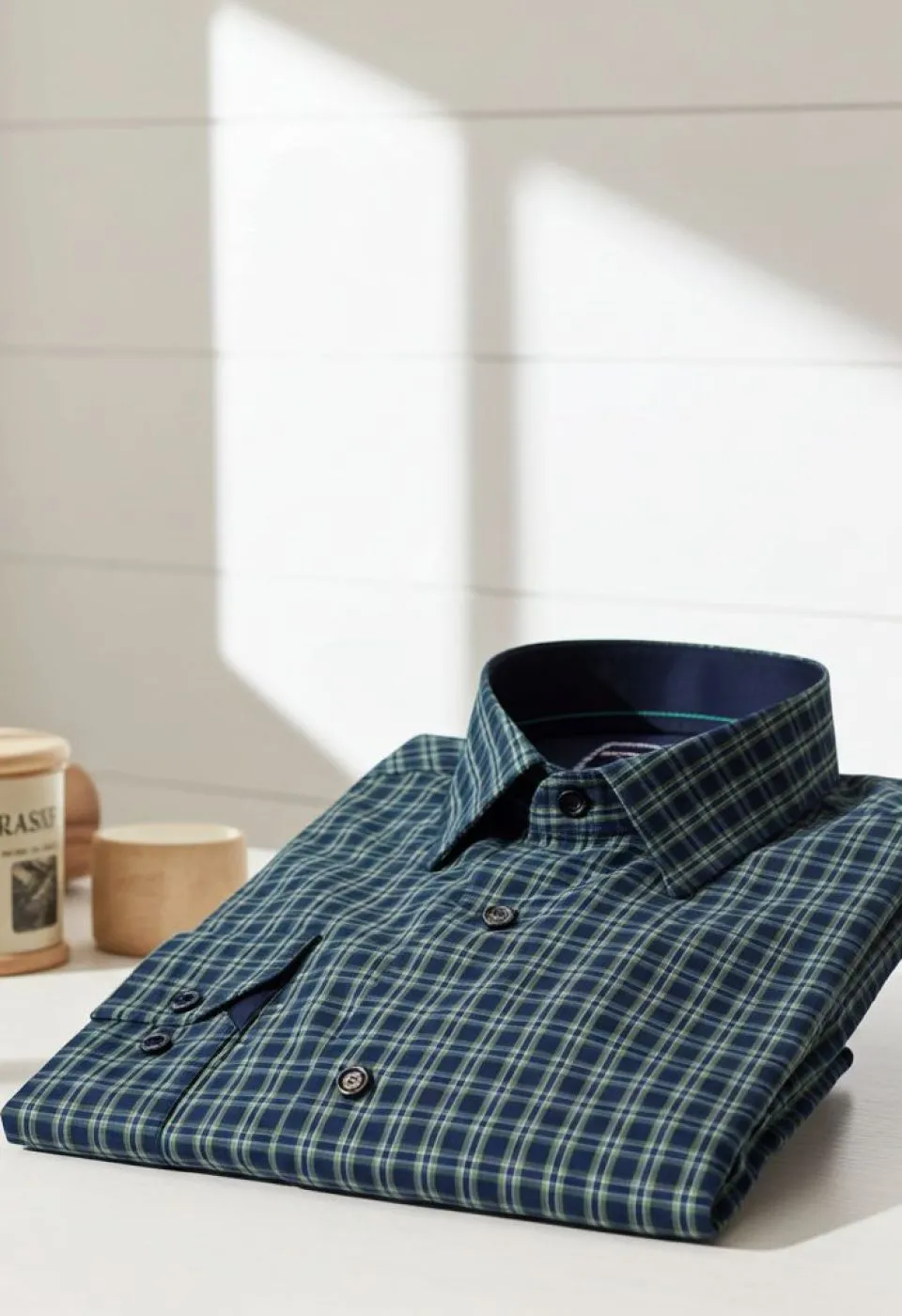 Slim Fit Uzun Kol Desenli Erkek Gömlek 3GMK316101001