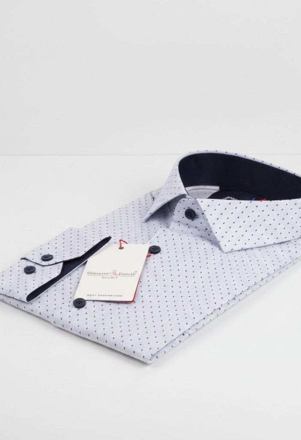 8 Drop Slim Fit Uzun Kol Desenli Erkek Gömlek 3GMK312192001