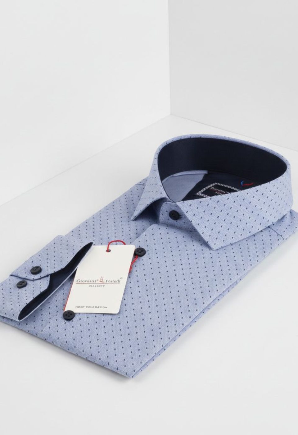 8 Drop Slim Fit Uzun Kol Desenli Erkek Gömlek 3GMK312192002