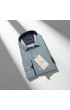 Slim Fit Uzun Kol Desenli Saten Gömlek 3GMK312195001 Slim Fit Uzun Kol Desenli Saten Gömlek 3GMK312195001