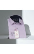 Slim Fit Uzun Kol Desenli Saten Gömlek 3GMK312412005 Slim Fit Uzun Kol Desenli Saten Gömlek 3GMK312412005