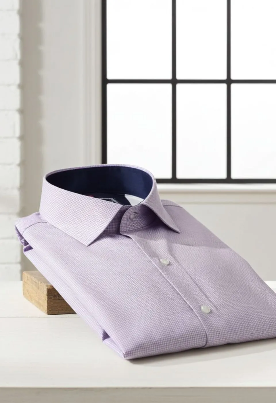 Slim Fit Uzun Kol Desenli Saten Gömlek 3GMK312420003 - Giovanni Fratelli
