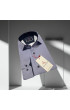 Slim Fit Uzun Kol Desenli Saten Gömlek 3GMK312420013