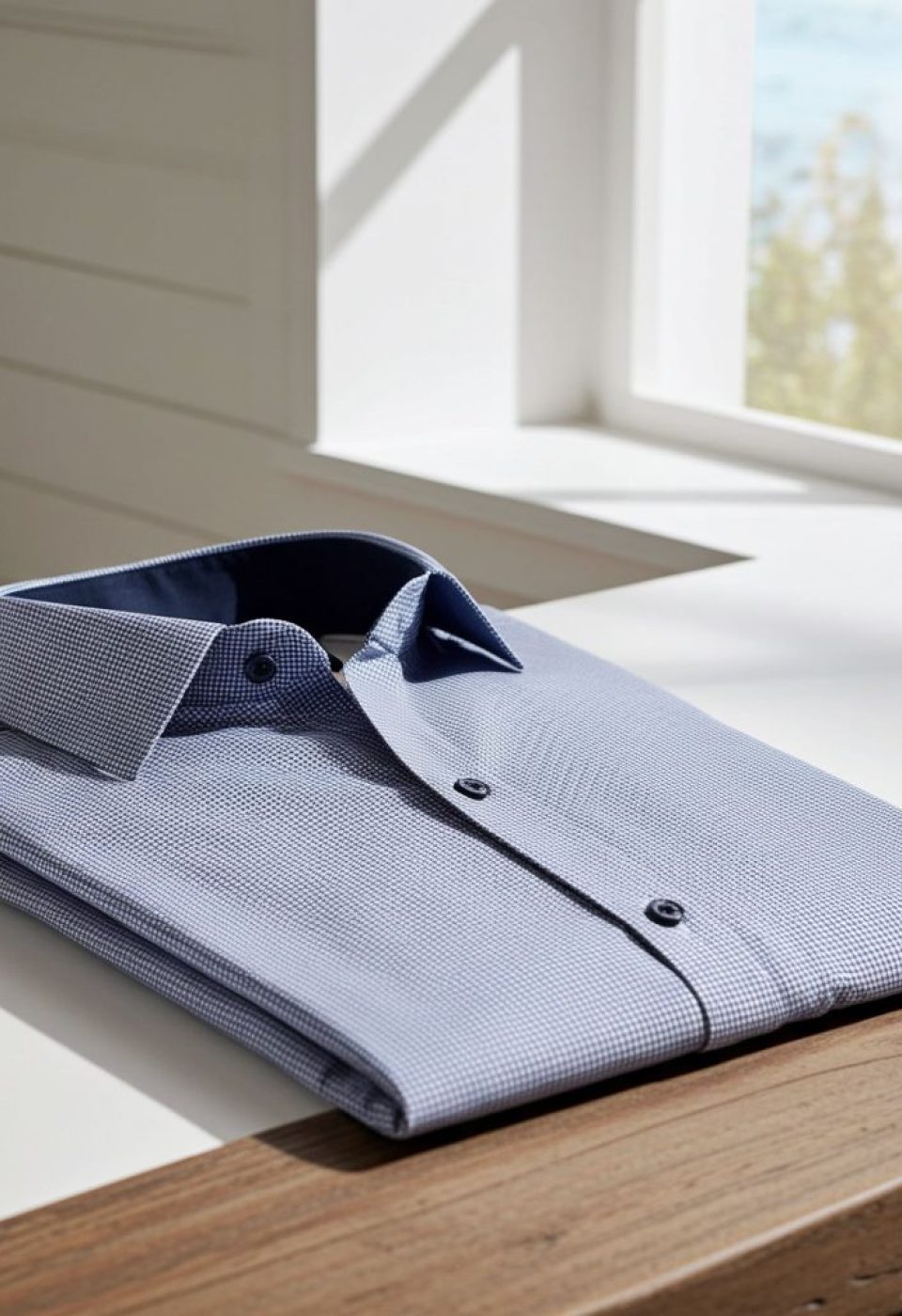 Slim Fit Uzun Kol Desenli Saten Gömlek 3GMK312420013