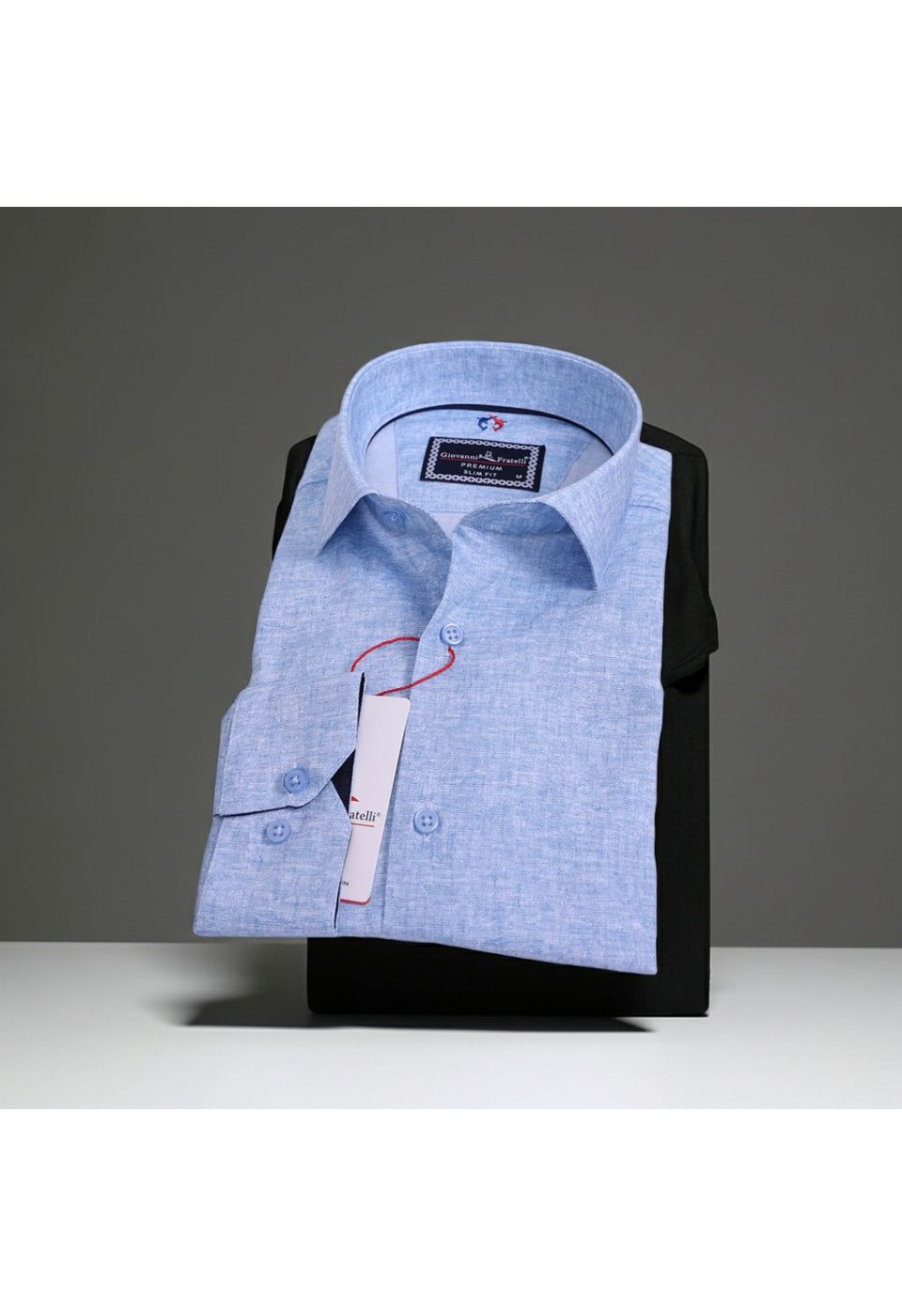 Slim Fit Uzun Kol Desenli Erkek Gömlek 3GMK312421003 - Giovanni Fratelli