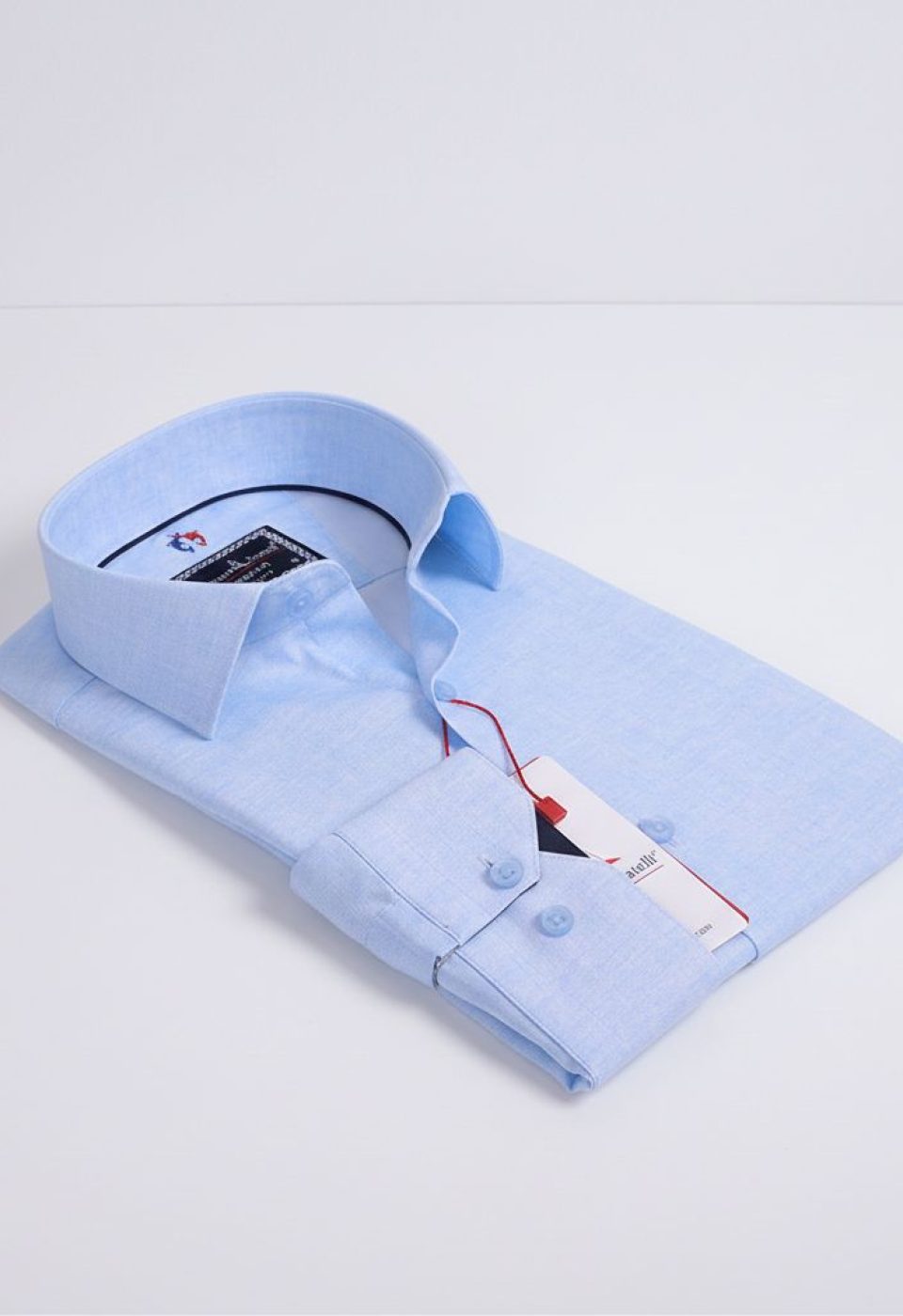 Slim Fit Uzun Kol Desenli Erkek Gömlek 3GMK312421004 - Giovanni Fratelli