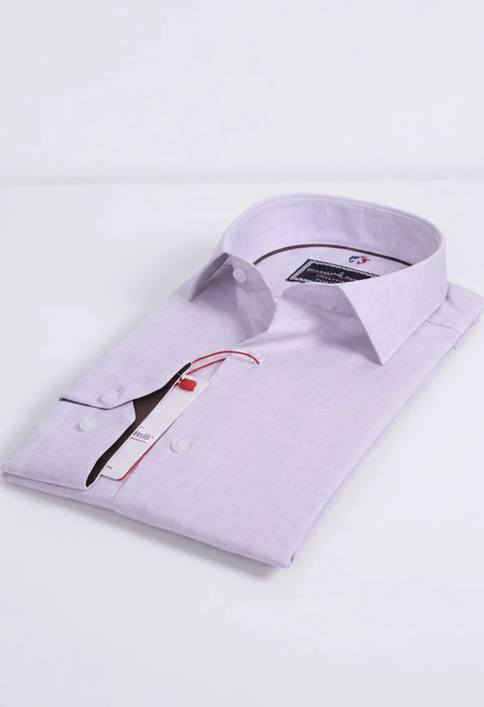 Slim Fit Uzun Kol Desenli Erkek Gömlek 3GMK312421005 - Giovanni Fratelli