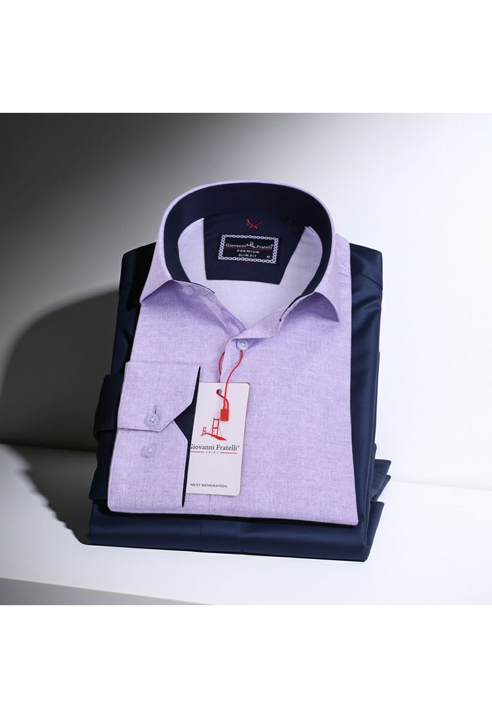 2424 CR KOT 007 Slim Fit Uzun Kol Desenli Erkek Gömlek 3GMK312424007 - Giovanni Fratelli