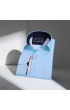 Slim Fit Uzun Kol Desenli Erkek Gömlek 3GMK312424009 Slim Fit Uzun Kol Desenli Erkek Gömlek 3GMK312424009
