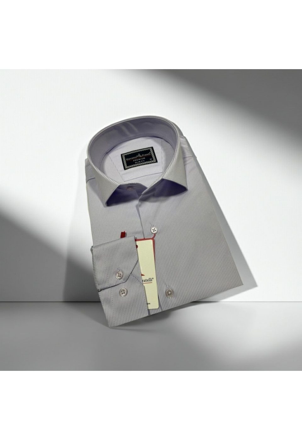 2427 CR OSKAR 004 Oskar Slim Fit Uzun Kol Desenli Erkek Gömlek 3GMK312427004 - Giovanni Fratelli