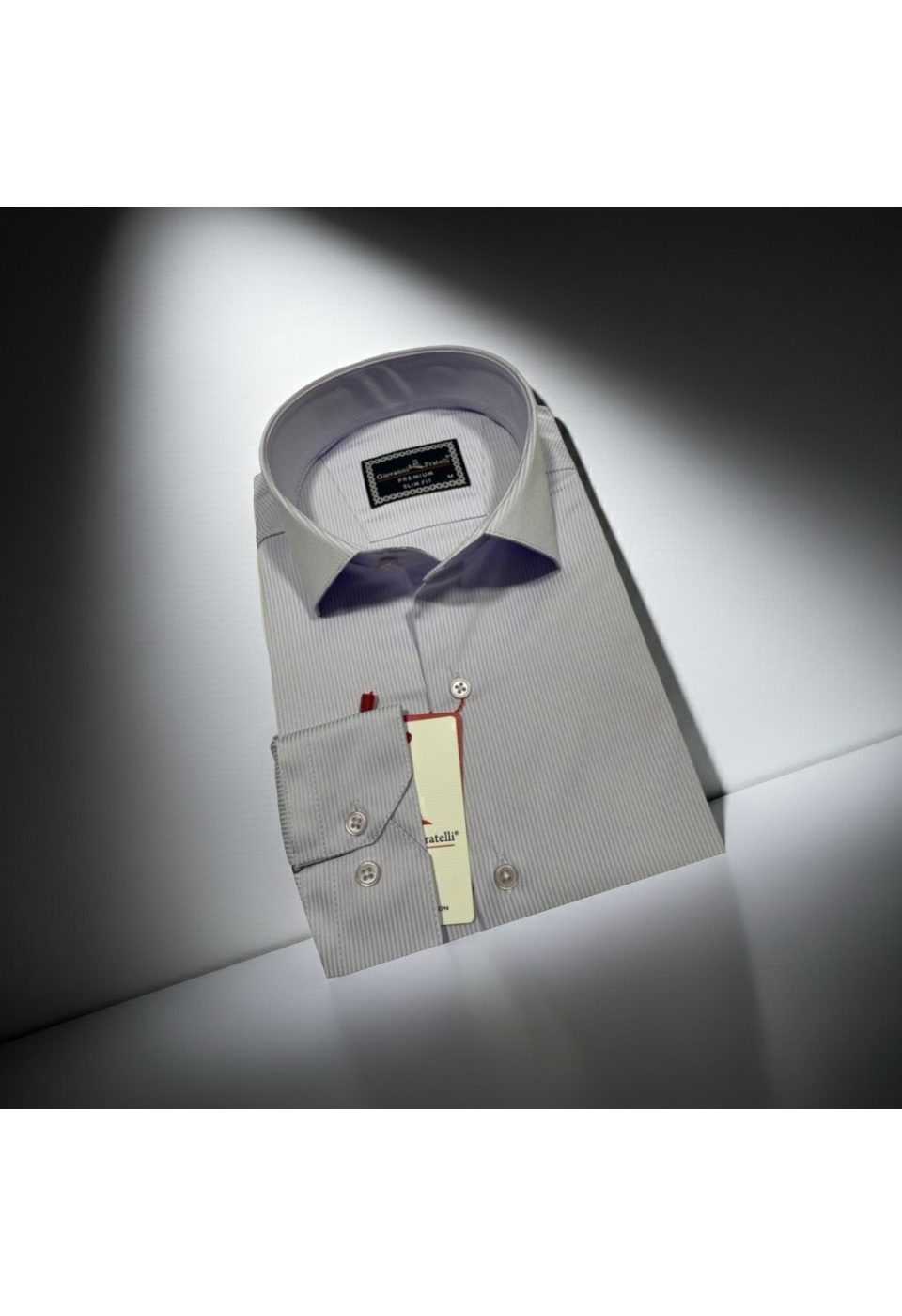 2427 CR OSKAR 004 Oskar Slim Fit Uzun Kol Desenli Erkek Gömlek 3GMK312427004 - Giovanni Fratelli