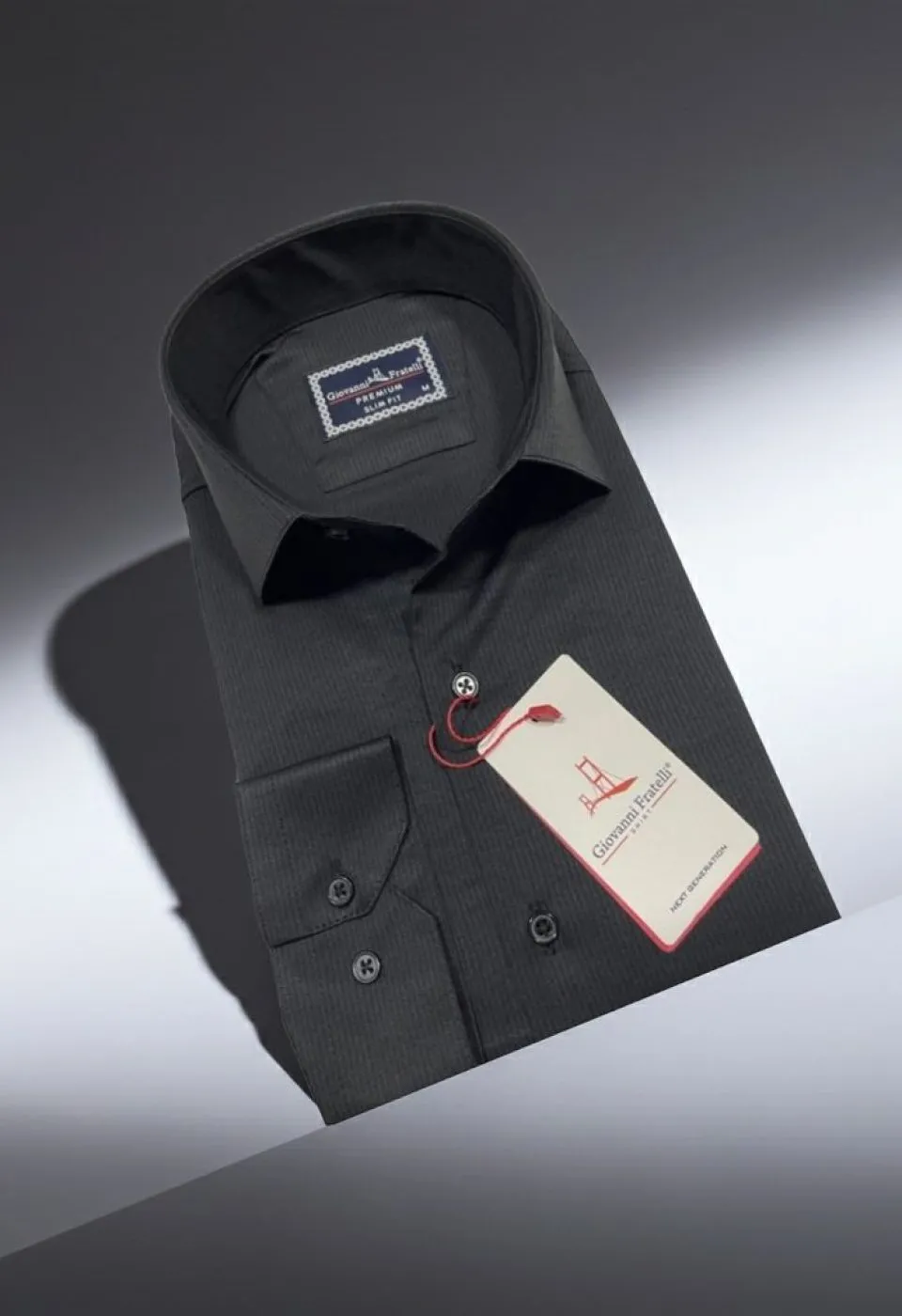 Oskar Slim Fit Uzun Kol Desenli Erkek Gömlek 3GMK312427005