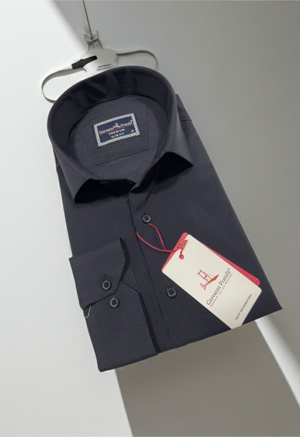 Oskar Slim Fit Uzun Kol Desenli Erkek Gömlek 3GMK312427006