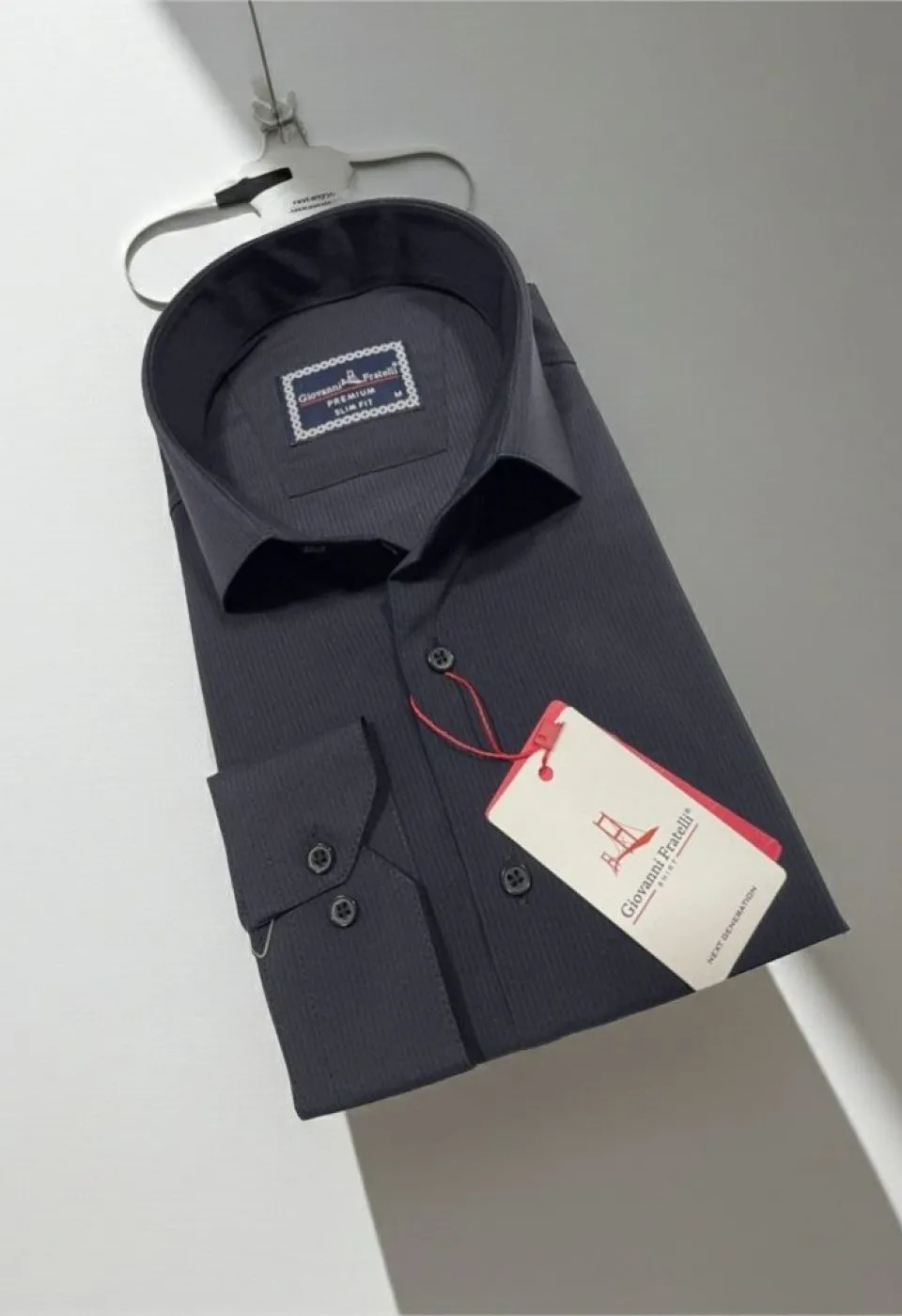 Oskar Slim Fit Uzun Kol Desenli Erkek Gömlek 3GMK312427006